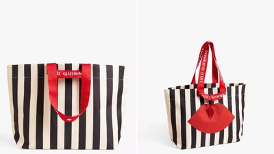 The Lulu Guinness striped tote bag is back at John Lewis - for just £12