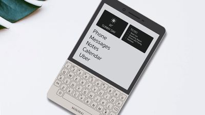 This Blackberry-style phone with an E-Ink screen wants to fix your scrolling addiction