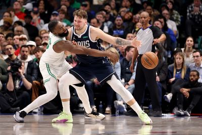 Jaylen Brown embarrasses Luka Doncic in Celtics win over Mavericks