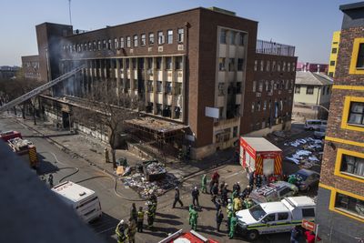Suspect arrested over South Africa building fire that killed 77