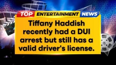Tiffany Haddish's DUI arrest, but license remains valid, restrictions lifted