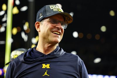 College football fans reacted to Jim Harbaugh’s departure from Michigan with tributes and so many jokes