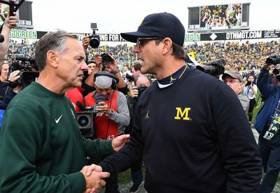 Jim Harbaugh’s year-by-year record vs. Michigan State football as head coach of Michigan