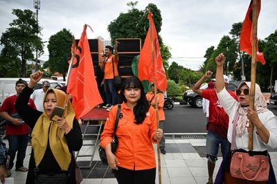 Indonesian Women Hope Election Breaks Them Into Boys' Club