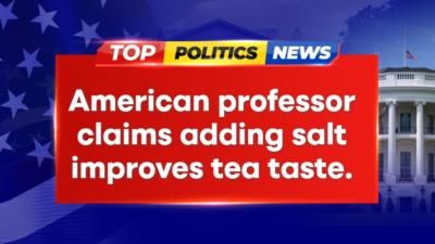 Salt controversy: U.S. professor's tea advice riles up British purists
