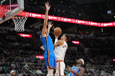 PHOTOS: Best images from Thunder’s 140-114 win over Spurs