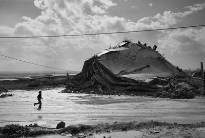 ‘The destruction was intense’: the photos which capture Gaza’s humanitarian crisis
