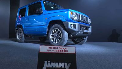 Toyota Chairman Brought His Suzuki Jimny To A Car Show