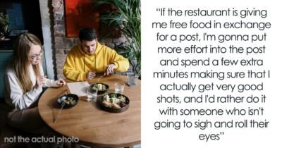Reddit user refuses to take anti-Instagram boyfriend to free dinner