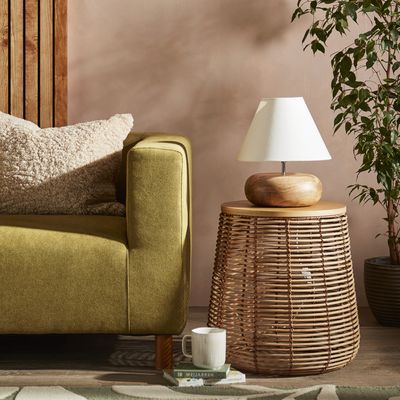 Habitat created a designer look with its new wooden table lamp – and it’s half the price of identical alternatives