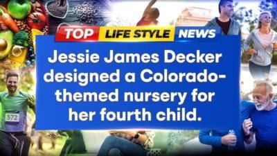 Jessie James Decker reveals Colorado-themed nursery for baby boy