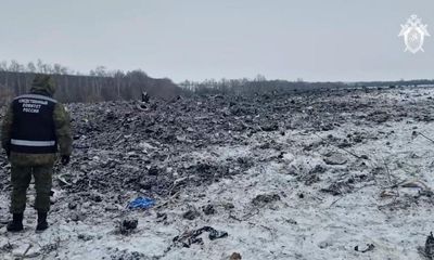 Russia and Ukraine trade accusations over fatal military plane crash