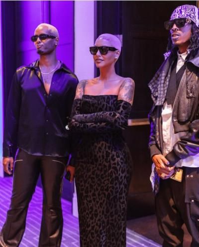 Amber Rose's Bold Photoshoot with Isaiah Joseph and Hollywood Larry