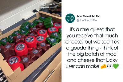 Man Goes Viral For Getting 36 Cheeses From Food Waste App, It Gets Even Better When Company Responds