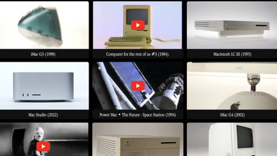 Revisit 40 years of Mac with this web archive showcasing images and videos of Apple’s greatest home computers