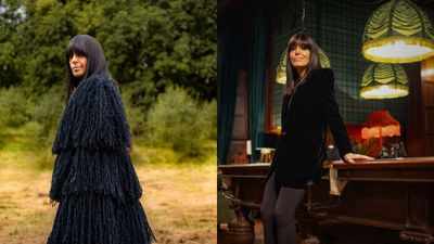 Claudia Winkleman's Traitors outfit last night features a beautifully extravagant fringe coat - and it's called Mick
