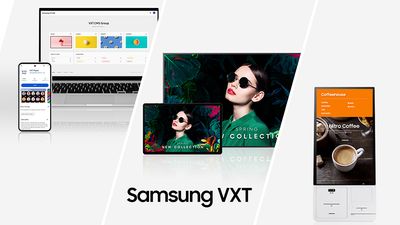 Samsung unveils new digital signage CMS — VXT set to become a vital part of its bid to push more of its 292-inch "The Wall" large format displays