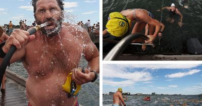 'Oh my god, that's amazing': All the photos from the Newcastle Harbour Swim