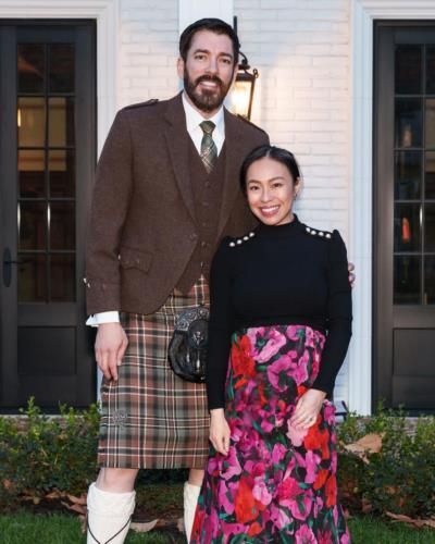A Timeless Moment: Drew Scott and His Radiant Wife