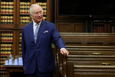 King Charles III Smiles As He Arrives In London Ahead Of Prostate Surgery