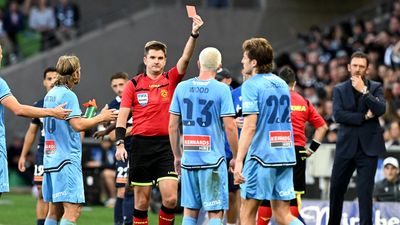 Wood red card sours Sydney's ALM draw with Victory