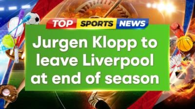 Jurgen Klopp announces departure as Liverpool manager at season end