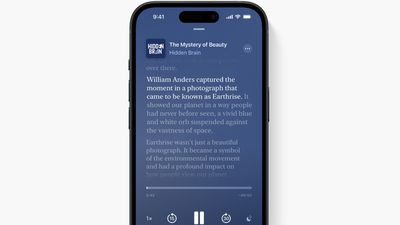 Apple Podcasts in iOS 17.4 offers automatic episode transcript text — A huge win in accessibility for hearing-impaired users