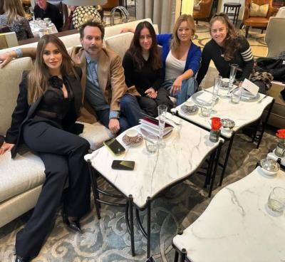 Sofia Vergara: A Sweet Moment With Friends and Treats