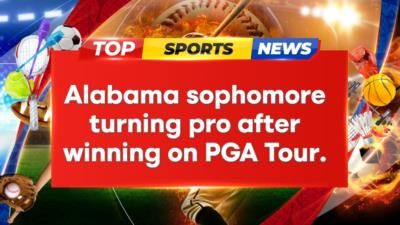 Alabama Sophomore Nick Dunlap Turns Pro After PGA Tour Win