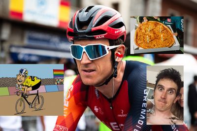 Tweets of the week: E3 Saxo Classic idiocy, Geraint Thomas has a haircut, and pizza with candles?
