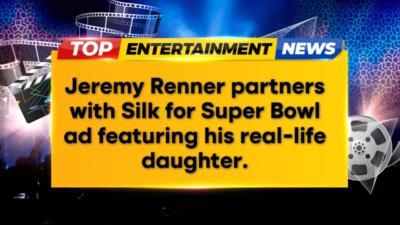 Jeremy Renner partners with Silk for Super Bowl commercial comeback