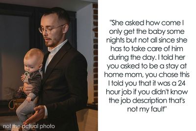 Man Tells Wife Not To Complain About Her Stay-At-Home Mom Responsibilities As She Wanted That