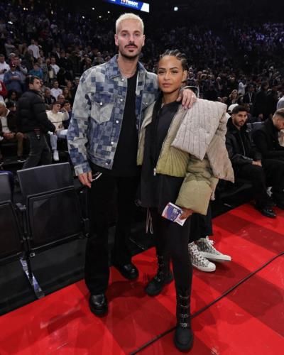 Christina Milian and Husband: A Night Out in Paris