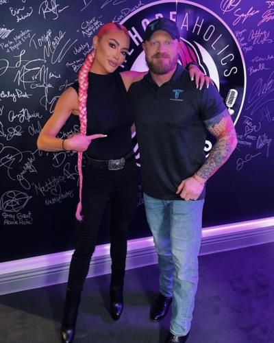 Natalie Eva Marie: A Style Vision with Pink Locks