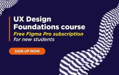 Last chance to claim a free Figma Pro subscription with our UX design course