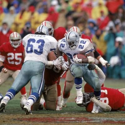 Emmitt Smith's Throwback Journey: Reliving Iconic NFC Championship Moment
