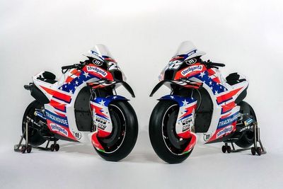 New Trackhouse team reveals livery for first MotoGP season