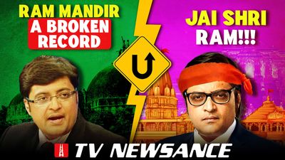 TV Newsance 239: Godi media’s u-turn on Ram Mandir – from broken record to Jai Shri Ram
