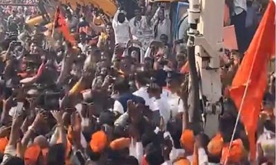 Maratha reservation activists celebrate after Manoj Jarange Patil calls off quota stir