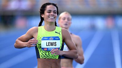 Sprinter Torrie Lewis breaks Australian 100m record