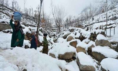 Day after snowfall, night temperature dips further across Kashmir