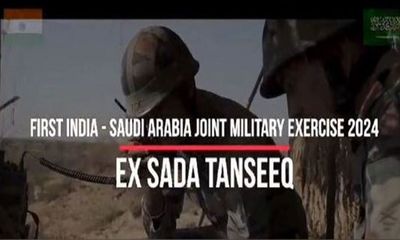 India-Saudi Arabia joint military exercise to be held in Rajasthan from Jan 29 to Feb 10