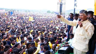 TDP-JSP combine is set to win ‘Kurukshetra yuddham’ in A.P., says Chandrababu Naidu