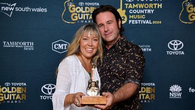 'A lot of love' behind duo's triple Golden Guitar win