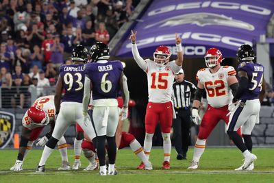 John Harbaugh shares what it’s like trying to defend Chiefs QB Patrick Mahomes