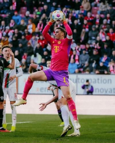 Capturing Intensity: Manuel Neuer's Dedication on the Soccer Field