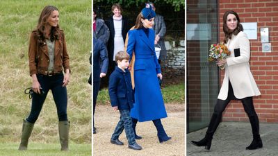 Kate Middleton boots: where to find her favourite styles, from wellies and walking, to Chelsea boots and knee highs