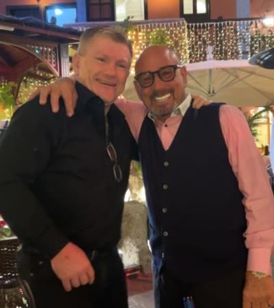 Ricky Hatton's Stylish Night Out: An Elegant Social Moment