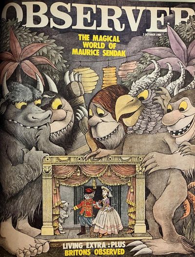 Meeting Maurice Sendak, the provocative author of Where the Wild Things Are, in 1984