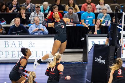 The Pro Volleyball Federation for women debuts and draws a record crowd